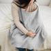 Silence Breastfeeding Cover - Soft Cotton Nursing Cover for Privacy Protection | Multi-Purpose Gifts for Moms & Babies (Gray) - Buy Online on GoSupps.com