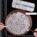 4000PCS Flatback Rhinestones and Pearls Kit #1 - Glass Clear & AB Crystals, Plastic Dome Beads for Nail Art with Pickup Pencil and Tweezer - Buy Online on GoSupps.com