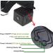 Digital Pet Collar Cam Camera DVR Video Recorder Monitor For Dog Cat Puppy Black (with 8GB memory card black) - Buy Online on GoSupps.com