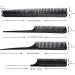 10PCS Black Hair Comb Set - Professional Salon Styling Comb for Women Men Kids | Anti-Static Barbers Brush Combs - Buy Online on GoSupps.com