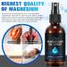 2 Fl. Oz Magnesium Oil Spray for Feet | Organic & High Concentration | Natural Sleep Aid Muscle Recovery & Deodorant | Pure Pharmaceutical Grade - Buy Online on GoSupps.com