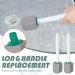 Buy 100 Pcs Toilet Pumice Stone Set with 10 Long Handle Refills | Effective Toilet & Kitchen Cleaner | International Shipping Available - Buy Online on GoSupps.com
