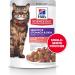 Hill's Science Diet Adult Sensitive Stomach & Skin Wet Cat Food Pouch - Salmon & Tuna - 2.8 oz (24 Pack) - Buy Online on GoSupps.com