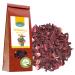 PEPPERMINTMAN Red hibiscus flowers - Hibiscus tea flowers without artificial colors - Thirst-quenching infusion - PEPPERMINTMAN (60 g)