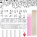 Landhoow 480 Pcs Tooth Gem Kit - DIY Teeth Crystals Jewelry Set for Reflective Teeth - Clear Artificial Crystal Ornaments - Buy Online on GoSupps.com