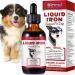 Liquid Iron Supplements for Dogs - with Folate and B12 Supplements Anemia Promotes Blood Health Oxygen Supply and Blood Cell Formation Increase Low Energy Levels Lethargy - 2 oz
