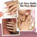 Modelones 24 Pcs Gel Nail Polish Set 20 Colors Nude Pink White Nail Polish Neutral Brown Glitter Gel Polish Set with Bond Primer Glossy & Matte Top Base Coat Soak Off LED Manicure Gifts White Glitter Brown - Buy Online on GoSupps.com