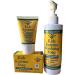 All Terrain Natural Kids Eczema Regimen 3pc Soothing Liquid Soap Relief Cream and Soap Bar Safe & Effective Eczema Relief