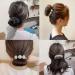 JDXN Hair Bun Maker 6-Piece Set | Shining Flower Deft Bun Maker for French Twist Hairstyles | Hair Accessories for Girls | Mixed Color Set 2 - Buy Online on GoSupps.com