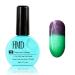 Canada HMD Soak Off UV LED Temperature Changing gel nail polish fast effect fast cure 8ml (B) (010)