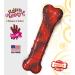 Durable Nylabone Dura Chew Beef Jerky - Power Chew Bones for Heavy Chewers | Medium for Dogs up to 16 kg - Multi-Colored - Buy Online on GoSupps.com