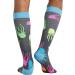 Cherokee Mprintsupport Men's 12 mmHg Support Socks - One Size Jam Jellyfish | International Shipping Available - Buy Online on GoSupps.com