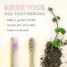 4 Pack Soft Bamboo Unicorn Kids Toothbrush - Gentle Bristles for Sensitive Gums - Eco-Friendly Wooden Design for Clean, Reusable Teeth - Buy Online on GoSupps.com