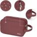 Travel Toiletry Wash Bag for Men and Women | Dopp Kit Shaving Bag | Jujube Red - Buy Online on GoSupps.com