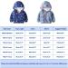 JinBei Toddler Kids Waterproof Hooded Jacket - Windproof Windbreaker Coat for Boys, 1-7 Years - Sunscreen Outwear Raincoat - Cartoons Design - Size 120 - Buy Online on GoSupps.com