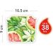 Yankee Candle Glass Wax Jasmine & Pomelo Candle - Square Vessel D cor - Buy Online on GoSupps.com