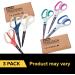 Scotch Brand Precision Ultra Edge Scissors 8 Inch 3-Pack (1458-3AMZ-ESF) - Buy Online on GoSupps.com