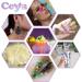 Ceya Black Holographic Chunky Glitter Powder 4.2oz - Nail Art, Hair, Epoxy Resin, Tumblers, Slime, Painting & Festival Decor - Buy Online on GoSupps.com