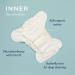 Esembly Cloth Diaper Bundle Set - Size 1 (7-17lbs) Confetti Bundle - Pack of 4 | Organic Absorbent Inners, Waterproof Cover | Reusable Washable Diapers with Snap Closure - Buy Online on GoSupps.com