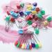 100 Pieces Diaper Pins 2.2 inch Baby Safety Pins Long Plastic Head Safety Pin with Locking Closures Plastic Head Cloth Diaper Pins Stainless Steel Nappy Pins Plastic Head Safety Pin - Buy Online on GoSupps.com
