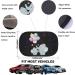 iZoeL Car Sun Shade for Baby and Kids - 2PCS Elephant Design, Static Cling, 80GSM, 8 Suction Cups, Storage Bag - Sun Glare and UV Rays Protection - Universal Black Elephant - Buy Online on GoSupps.com