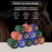 Nilo Self-Adhesive Association - 12 Rolls 7.5cm x 4.5m | Breathable & Elastic Self-Adhering Bandage for Animals & Humans - Color Mix - Buy Online on GoSupps.com