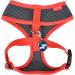 Puppia Soft Harness II - Comfortable & Adjustable Dog Harness for Small & Medium Dogs - Gray M - Buy Online on GoSupps.com