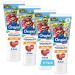 Orajel Kids Super Mario Anti-Cavity Fluoride Toothpaste, Natural Berry Flavor, 4.2oz Tube, 4-Pack