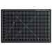 Dahle - 10671-12580 Vantage 10671 Self-Healing Cutting Mat, 12"x18", 1/2" Grid, 5 Layers for Max Healing, Perfect for Crafts & Sewing, Black Black 12" x 18"