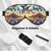 Double-Sided Eye Mask | Texas-Pride-Star Unisex Night Sleep Shade Cover | Comfortable Sleep Mask for Travel & Home - Buy Online on GoSupps.com