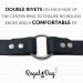 Regal Dog Waterproof Collar for All Sizes - Halfband Design for Small Medium & Large Dogs (Black) - Perfect for Puppies & Adult Dogs - Buy Online on GoSupps.com