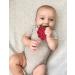 Buy Juicy Raspberry Silicone Baby Teether | 100% Safe Sensory Toy - RaZbaby - Buy Online on GoSupps.com