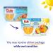 Dole Fruit Bowls Diced Peaches No Sugar Added, Gluten Free Healthy Snack, 16 Ounce - Pack of 4 - Buy Online on GoSupps.com