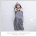 COOKY.D Bamboo Hooded Baby Bath Towel | Shark Animal Bathrobe | Large Size 75x100cm | Toddler Wearable Blanket for Boys and Girls - Buy Online on GoSupps.com
