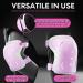 SKATEWIZ Impact Skate Pads Set - 6pc Protective Gear for Kids, Teens & Adults - Knee Pads, Elbow Pads, Wrist Guards - Pink/White - Size S (9+ years) - Made in Germany - Buy Online on GoSupps.com