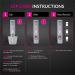 Magenta 25-Test Nicotine/Continine Urine Test - Ultra Sensitive 100ng/ml Cutoff - Easy, Fast Results - Buy Online on GoSupps.com