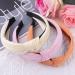 Siquk 15-Piece Top Knot Headband Set for Women - Wide Cloth Headbands in Candy Colors - Buy Online on GoSupps.com