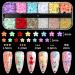 Yolev 3D Nail Art Gem Decoration Kit - Acrylic Butterfly, White Flowers, Bear, Starry AB Crystal Nail Charms for Crafting - Includes Dual-End Brush and Tweezer - Buy Online on GoSupps.com