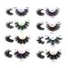 40 Pairs Wholesale Faux Mink False Eyelashes - 8 Styles, 18-22MM, Crossed Fluffy Volume, Reusable 3D Cat Eye & Round Shape - Pack of 40 Pairs - Buy Online on GoSupps.com