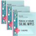 Base Labs Piercing Aftercare Wipes | Saline Wipes | Piercing Saline Wipes for Nose Ear Belly Lips | Saline Solution for Piercings | For Keloid Bumps & Piercing Bumps | 75 Wipes 75 count (Pack of 1) - Buy Online on GoSupps.com