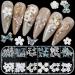 Nail Art Design Manicure Set DIY Nails Accessories Charm Multi Shaped Jelly Bear Shape White Flower Nail Art Charms Nail Art Rhinestones Kit - Buy Online on GoSupps.com