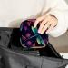 Anna Cowper Neon Flower Portable Period Pocket - Stylish Menstrual Cup & Tampon Bag for Women and Teens - Multicolored Bandage Storage Holder - Buy Online on GoSupps.com
