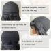 LuxeMelan Black Long Wavy Synthetic Bang Wig - Ocean Wavy Machine Wig for Women | Beginner-Friendly & No Glue Needed - Ideal for Cosplay & Parties - Buy Online on GoSupps.com