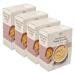 M&S Marks & Spencer Instant Mushroom Soup in a Cup Mix with Croutons 125 Calories Per Sachet Vegetarian - Set of 4 Boxes (4x4pk)