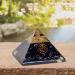 KACHVI Orgone Pyramid | Orgone Crystal Pyramid For Reiki Energy Healing Positive Vibrations Crystal Meditation Spiritual Gift Black Tourmaline Pyramid And Pendant for Mental Peace Multicolor - Buy Online on GoSupps.com
