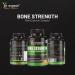 Kavir Bone Strength Supplement - Plant-Based Calcium Magnesium Zinc Vitamin D3 - GMO Soy Gluten Free - 60 Vegan Capsules - Buy Online on GoSupps.com