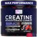 NUTRAFLUS Creatine Monohydrate Gummies Berry Flavored Creatine Supplements for Women and Men 120Pcs Pre Workout Gummies with BCAA Taurine Vitamin B12 - Promote Energy Boost Performance