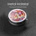 Cartoon Candy Castle Portable Metal Pill Box | Round Mini 3-Compartment | Travel-Friendly Small Pills Organizer - Buy Online on GoSupps.com