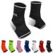 LNX ankle bandages Pro Fight - foot bandage ankle protection ankle protector Muay Thai Kickboxing MMA SML XL red S