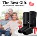 Foot Massager with Heat: Best Gifts for Mom, Dad, Women, Men, Elder - Air Compression for Muscle Fatigue, Varicose Veins, Edema - Circulation & Relaxation - Buy Online on GoSupps.com